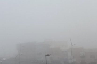 Segundo día consecutivo de niebla en la capital.
