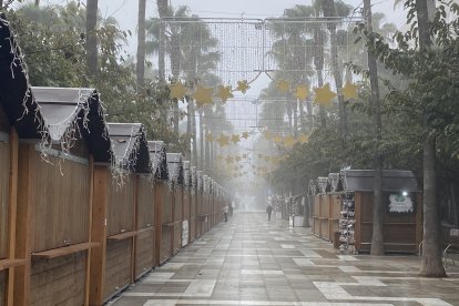 Así está la Rambla esta mañana.