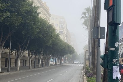 Imagen captada en la Rambla de Almería.