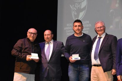 José Luis Muñoz, Eduardo Duque, José Luis Herrera y Antonio Cabello.