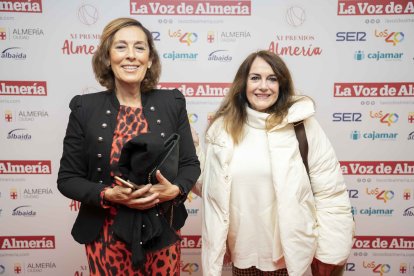 María del Mar Sánchez y María Isabel Cantón, hija de Cantón Checa.