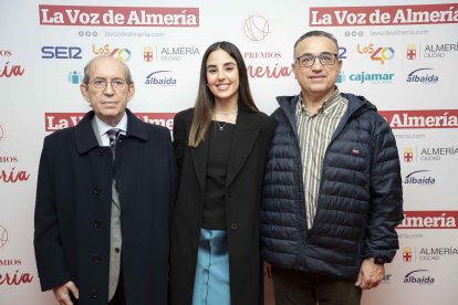 Ramón Fernández Miranda, Laura López Palenzuela y Andrés López Colomina.