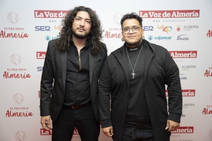 Los artistas flamencos Edu García y Francisco Torres.