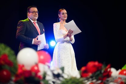 Alfredo Casas y Ana Márquez fueron los encargados de presentar la gala.