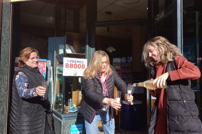 El número del Gordo que se ha vendido en Adra.