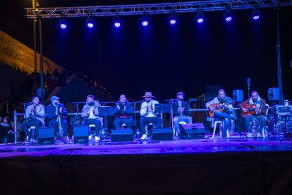 Música flamenca en la Noche de las Candelas.