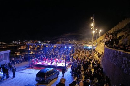 El Mesón Gitano, lleno en la Noche de las Candelas