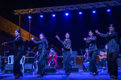 Flamenco en la Noche de las Candelas en el Mesón Gitano.