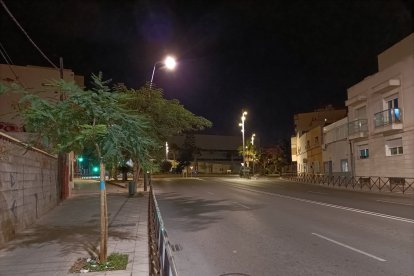 El resto de la valla está en perfecto estado.