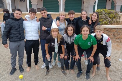 Ari cumple 15 años en día de Las Moragas y lo celebró con sus amigos.