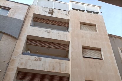 Ahora es un edificio de los años setenta.