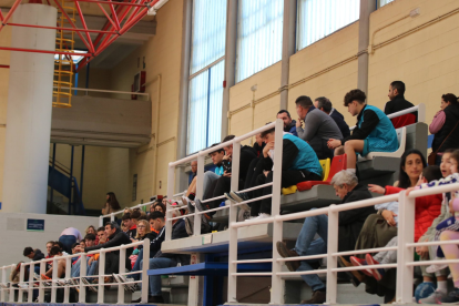 El pabellón llegó a cubrir todo su aforo.