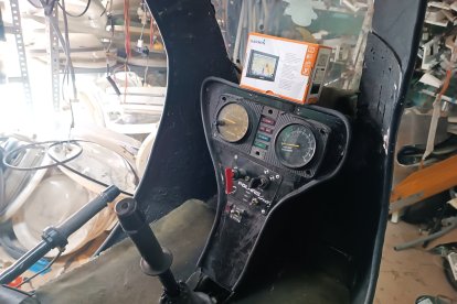 Mandos del helicóptero.