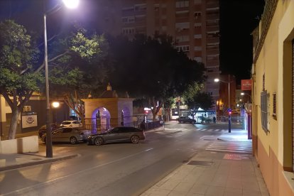 Luciendo con todo su esplendor.