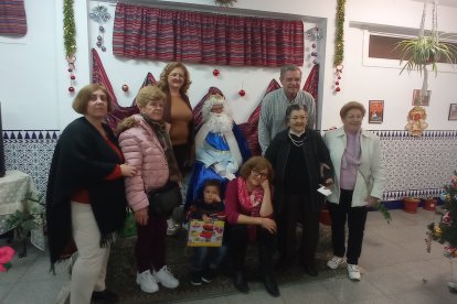 Melchor con directivos de \'La Torre\'.
