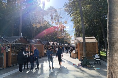 Último día del Mercado Navideño de la Rambla.