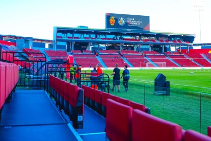 La afición bermellona podrá ver de cerca a los jugadores.