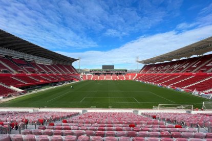 Vista general desde el fondo sur, el último en construirse.