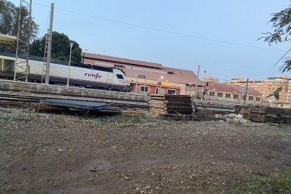 Los trabajos corren a cargo de Sacyr.