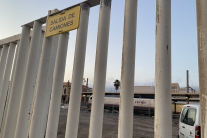 Segunda fase del soterramiento en marcha.