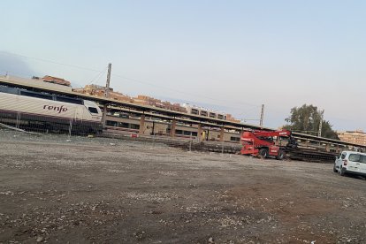 Los trabajos corren a cargo de Sacyr.