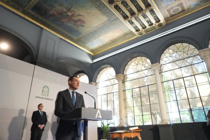 Salón de los Espejos en el Palacio de San Telmo.