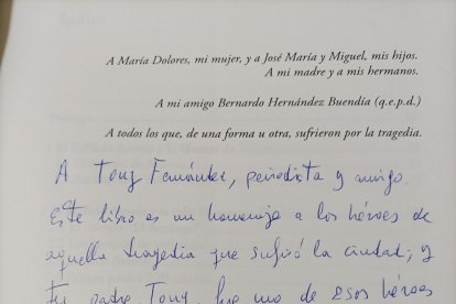 Una dedicatoria que emociona.