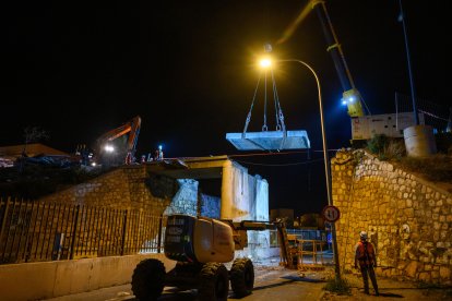 Espectacular imagen en la madrugada del martes al miércoles en Los Molinos.