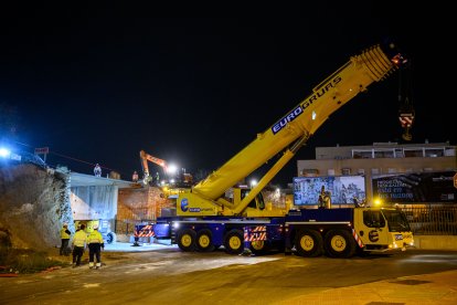 Primeros trabajos en la noche del martes.