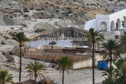 Los nuevos decorados que se están construyendo en El Chorrillo.