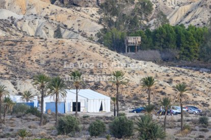 Los nuevos decorados que se están construyendo en El Chorrillo.