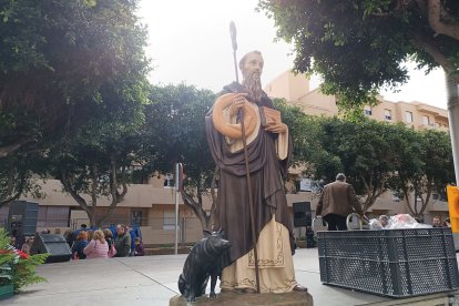 San Antón, patrón de los animales.