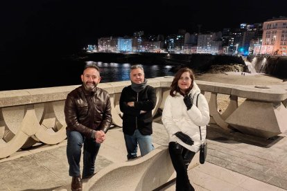 Presencia en A Coruña de miembros del Grupo Municipal Socialista.