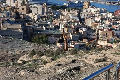 La ciudad a sus pies.