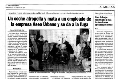 La noticia de LA VOZ DE ALMERÍA.