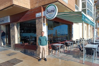 Francesco Caldarozzi, uno de los socios del restaurante italiano Buono.