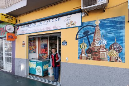 Tatiana Zaytseva, trabajadora de la Tienda Rusa Po Rusky.