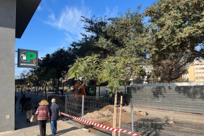 Lo que no se ha cortado, de momento, es el paso peatonal por la zona