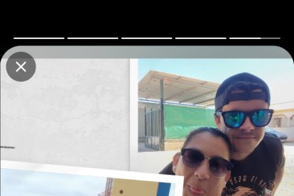 Claudia Sánchez y Manuel Jiménez.