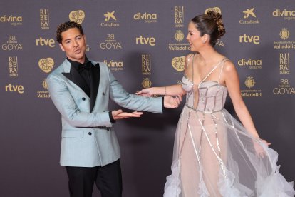 David Bisbal y Rosanna Zanetti.