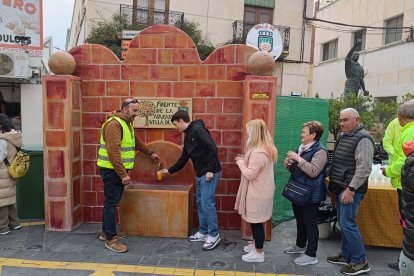 La fuente del zumo no cerró su grifo en toda la mañana.