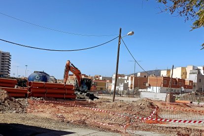 Vista desde el lado de la carretera del Ingenio hacia Los Molinos.