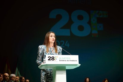 La delegada del Gobierno, Aránzazu Martín.