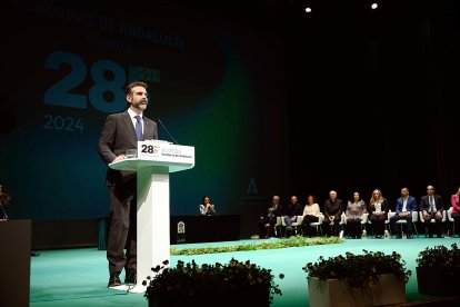 Portavoz de la Junta y consejero de Sostenibilidad.