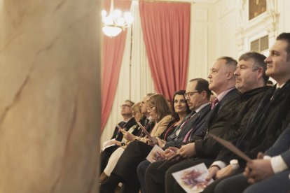 Imagen de Jorge D. Cazorla del acto de presentación del Rosario del Mar.
