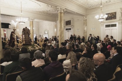 Imagen de Jorge D. Cazorla del acto de presentación del Rosario del Mar.