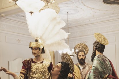 Imagen de Jorge D. Cazorla del acto de presentación del Rosario del Mar.