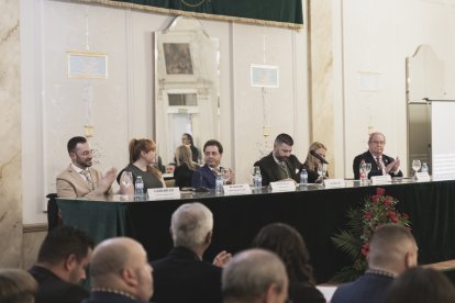 Imagen de Jorge D. Cazorla del acto de presentación del Rosario del Mar.