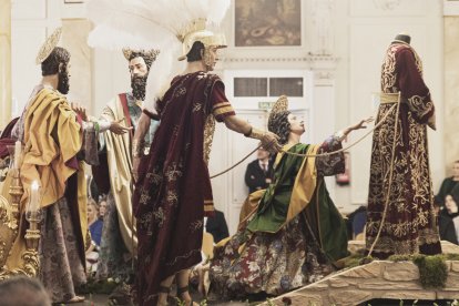 Imagen de Jorge D. Cazorla del acto de presentación del Rosario del Mar.