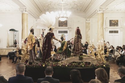 Imagen de Jorge D. Cazorla del acto de presentación del Rosario del Mar.